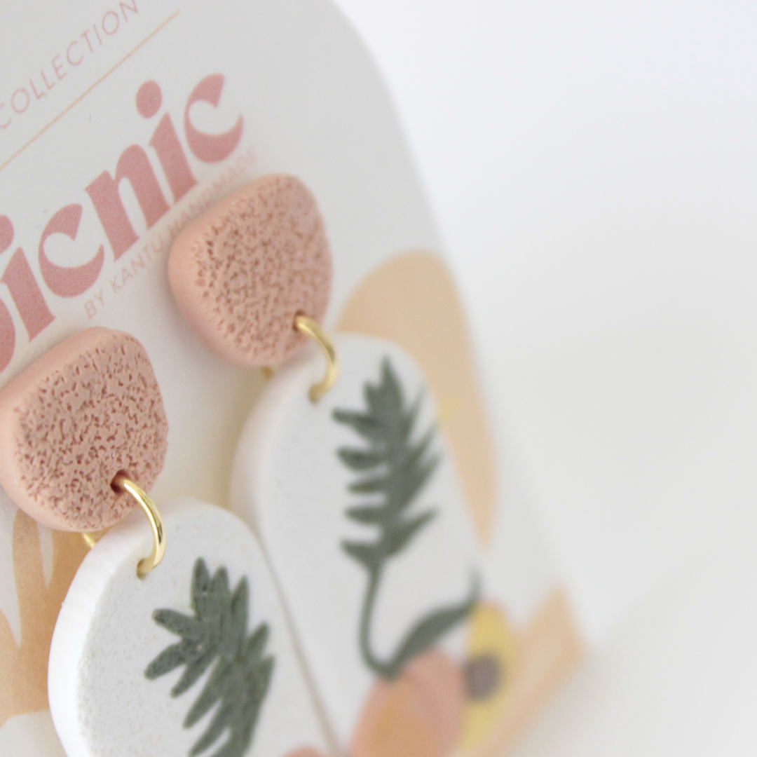 Pendientes Mellow Cotton