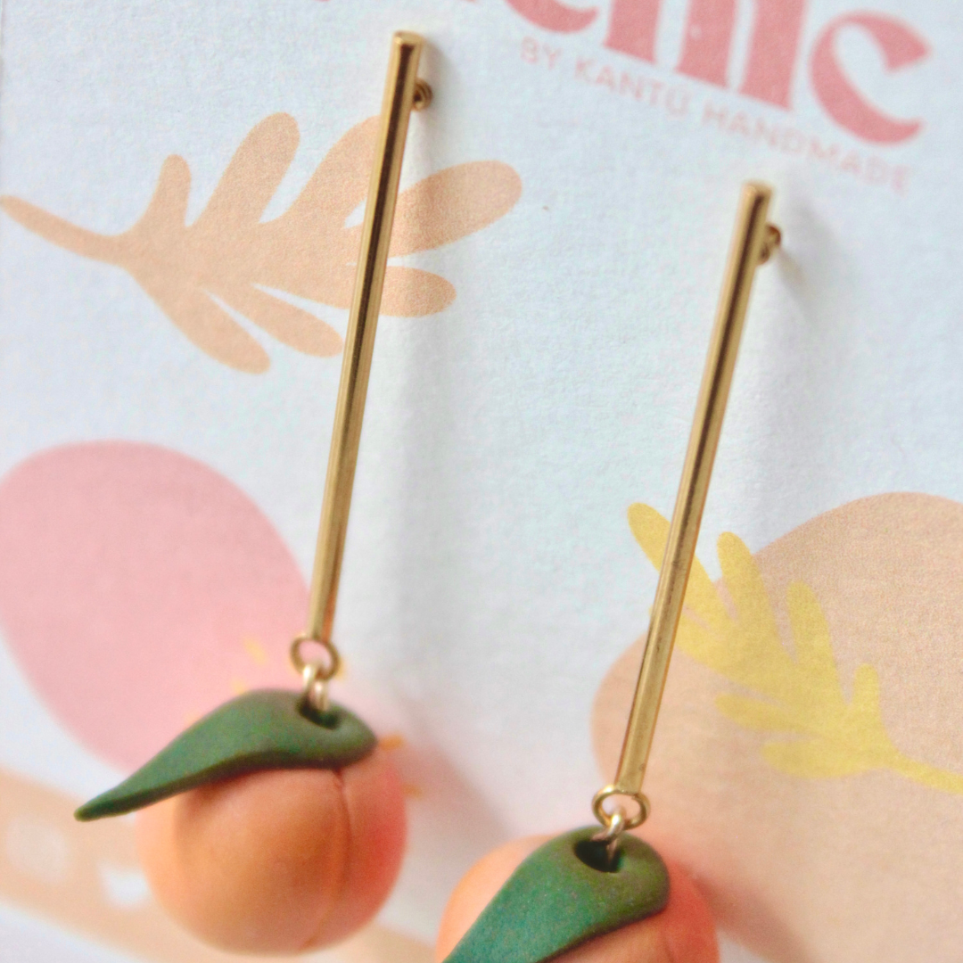 Pendientes Peach Parfait