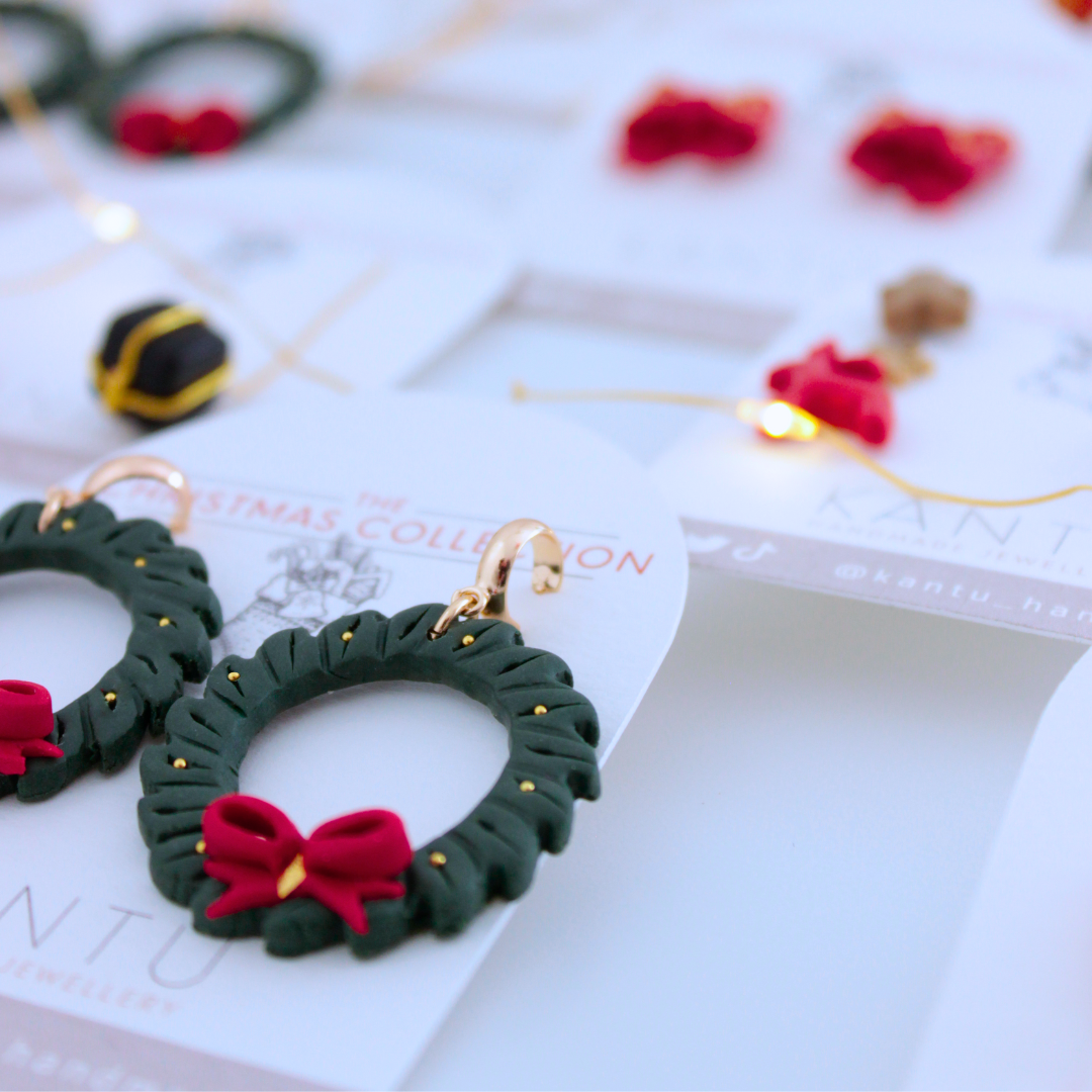 Pendientes Wreaths of Green