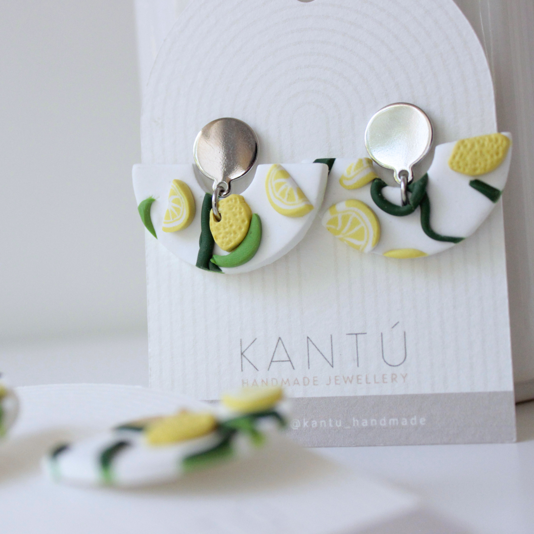 Pendientes Limona