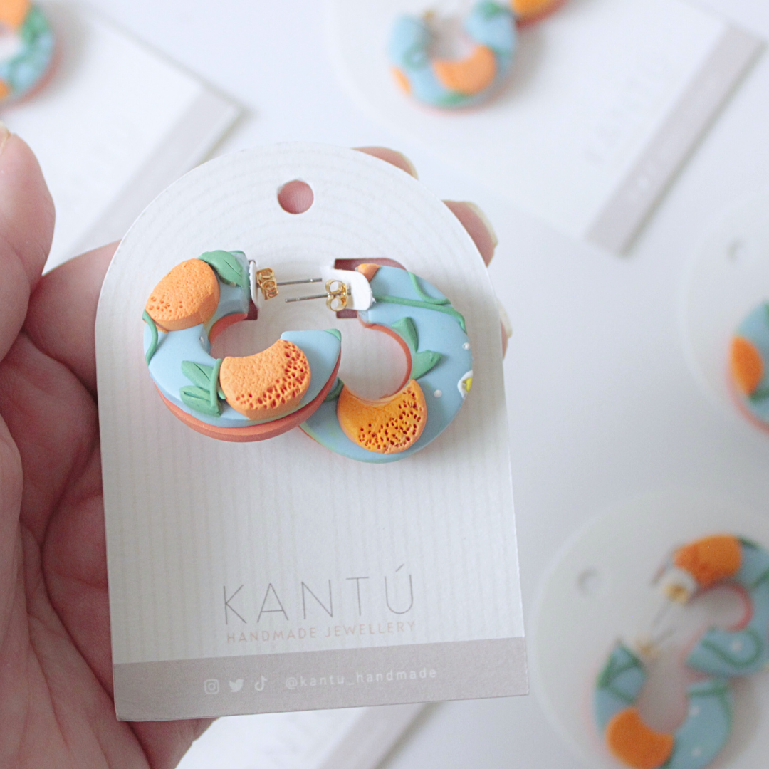 Pendientes Naranjaritos