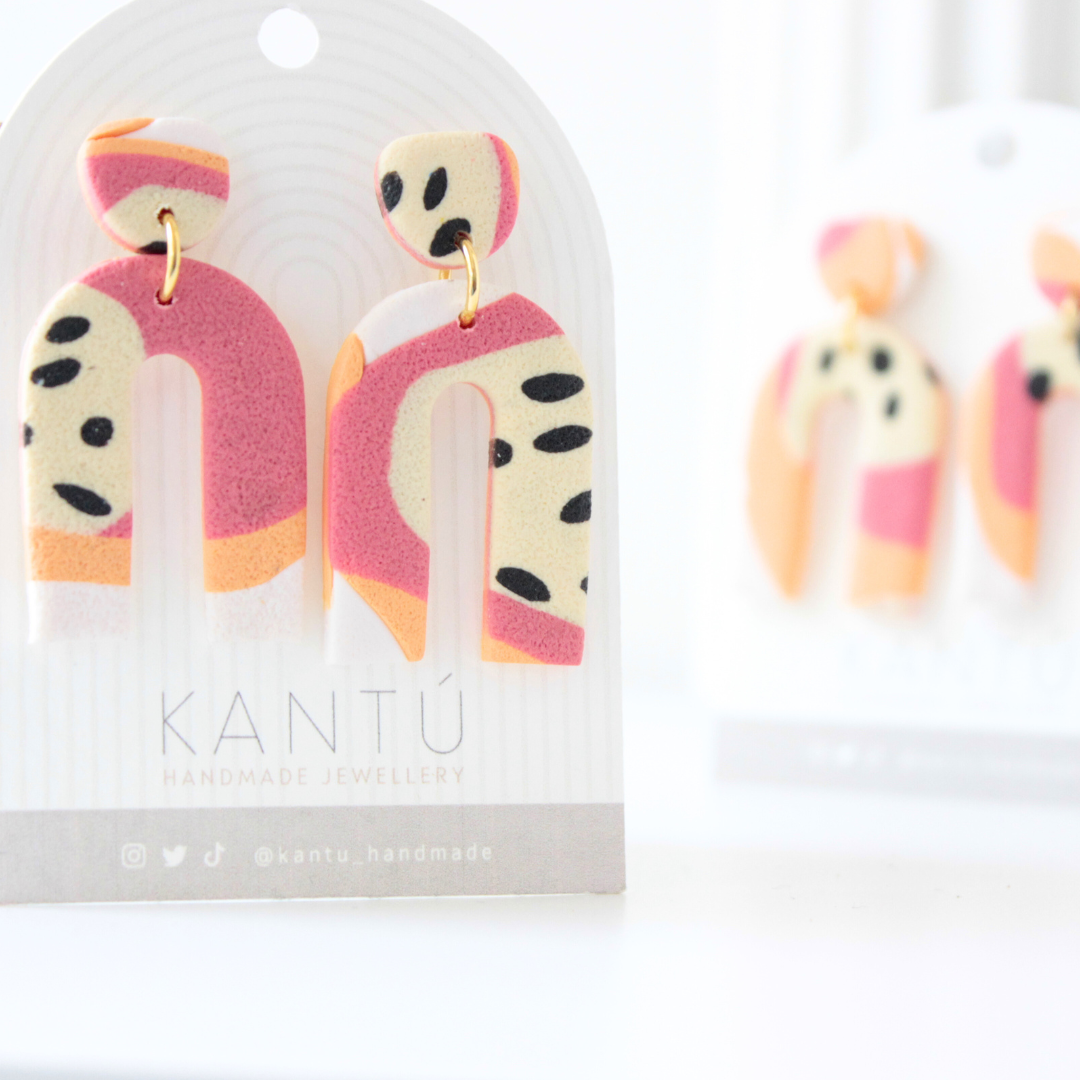Pendientes Pitaya Arco