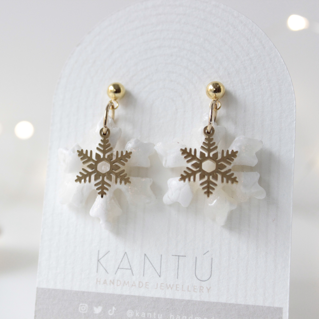 Pendientes Copo de Nieve