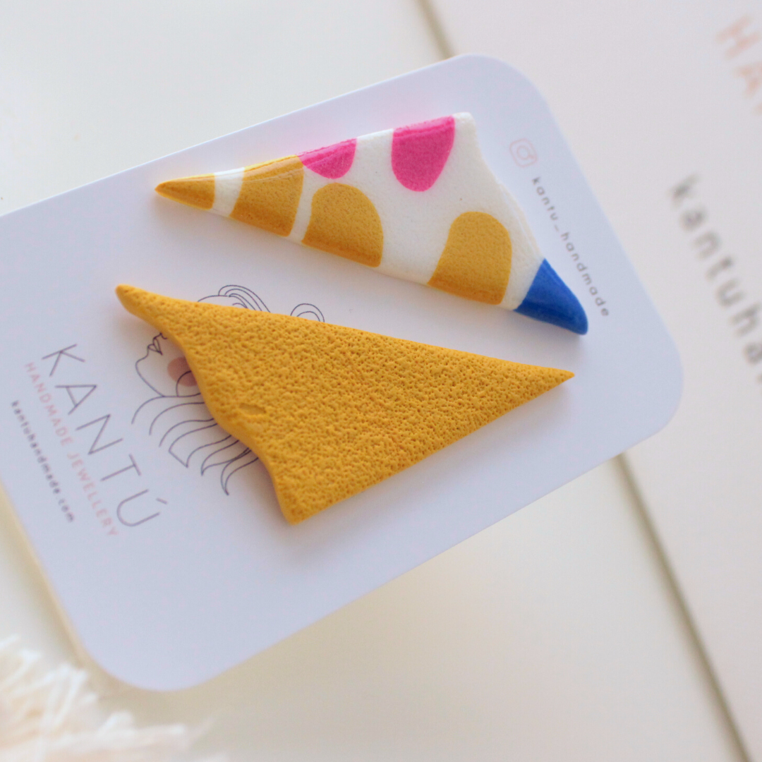 Pendientes Geometric Cut-Out