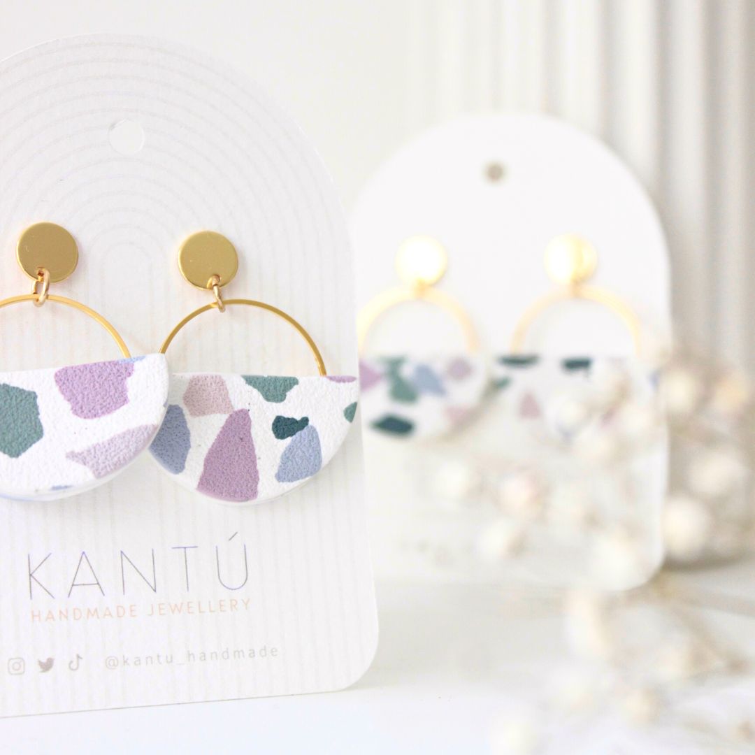 Pendientes Terrazo Midi