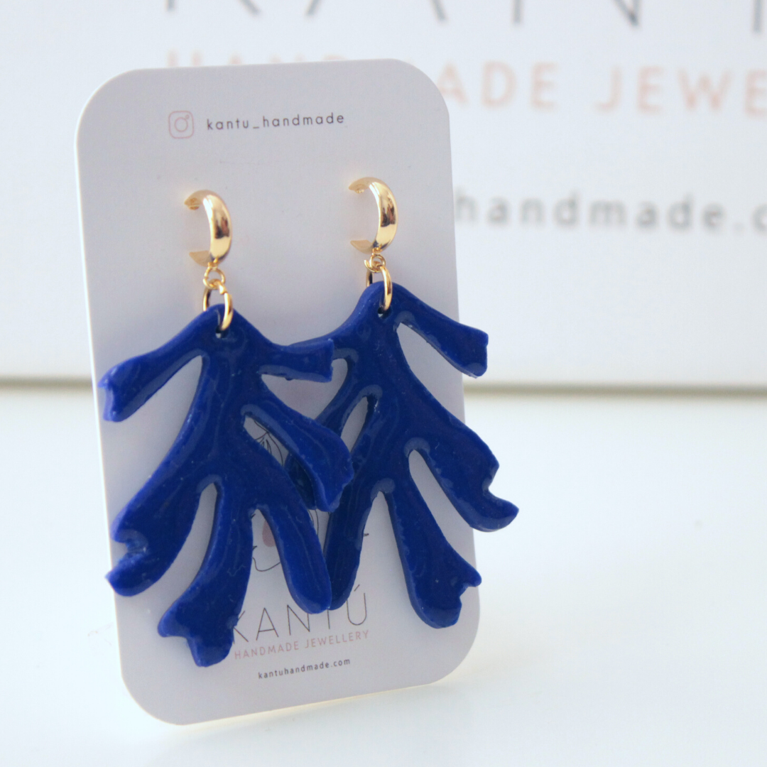 Pendientes Coral Inverso