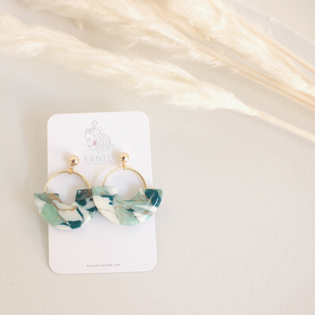 Pendientes Neptuno Midi