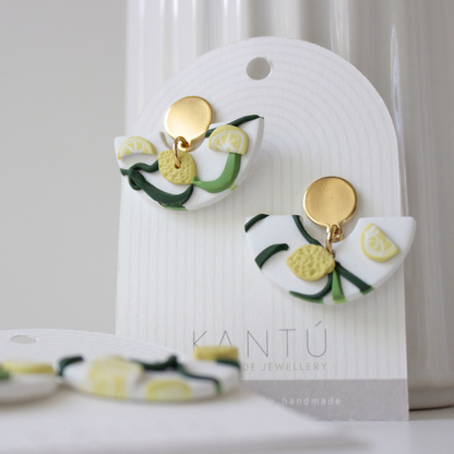 Pendientes Limona