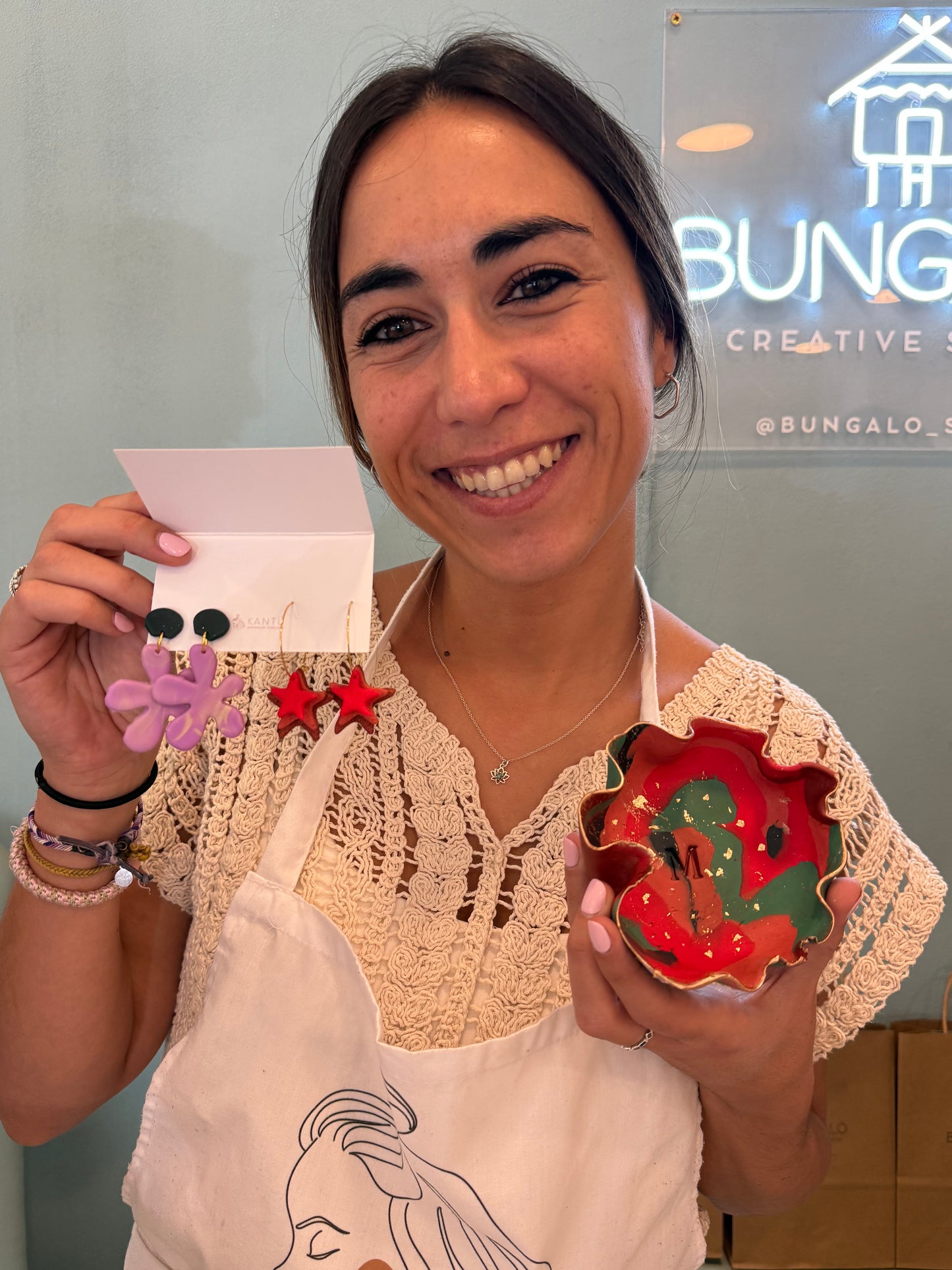 Taller de pendientes y joyero