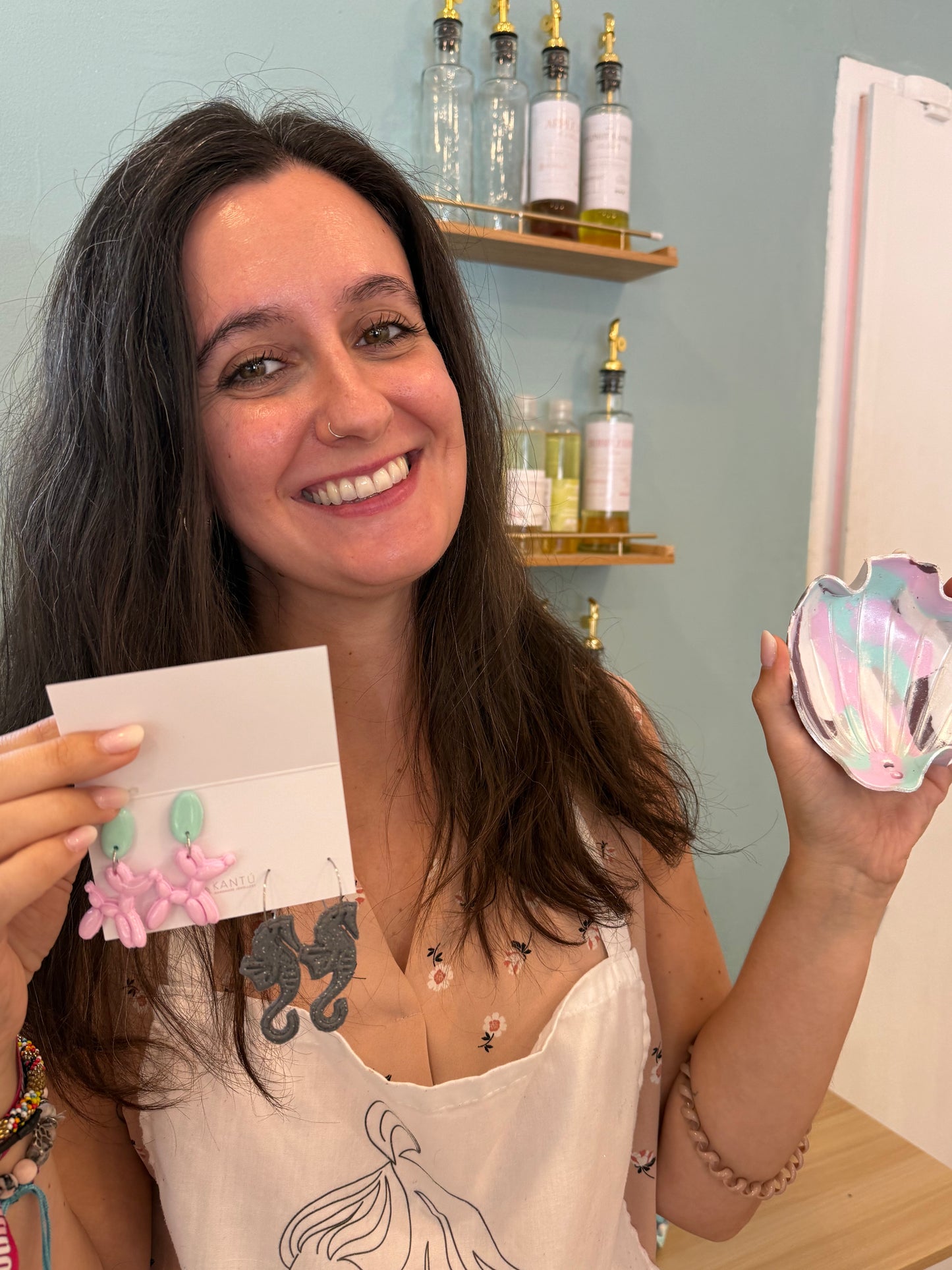 Taller de pendientes y joyero