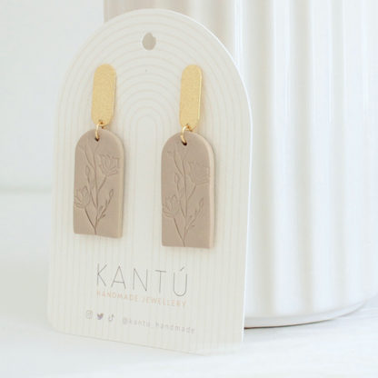 Pendientes Flora