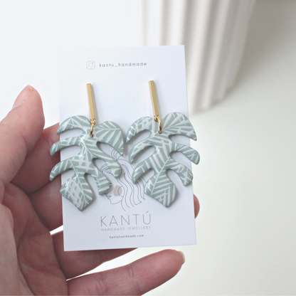 Pendientes Salvia